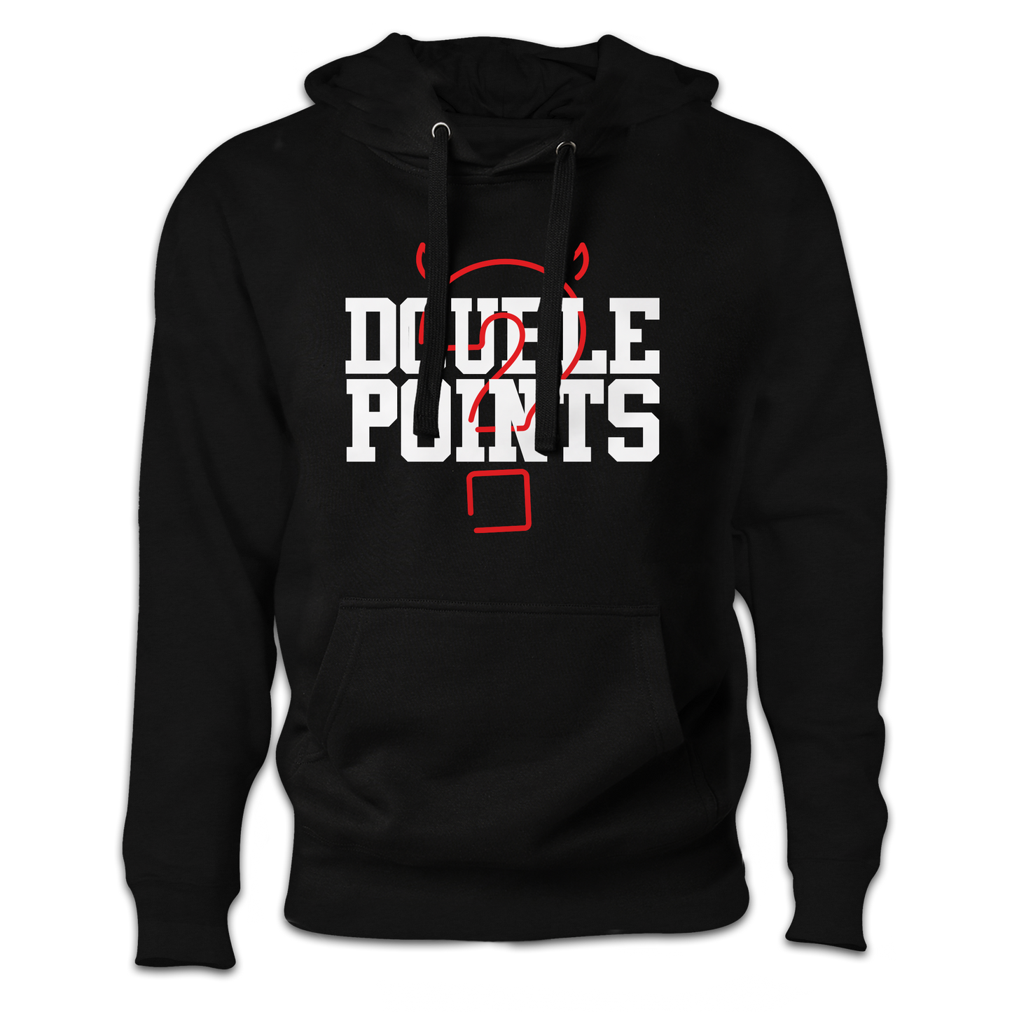 Double Points Hoodie - Black