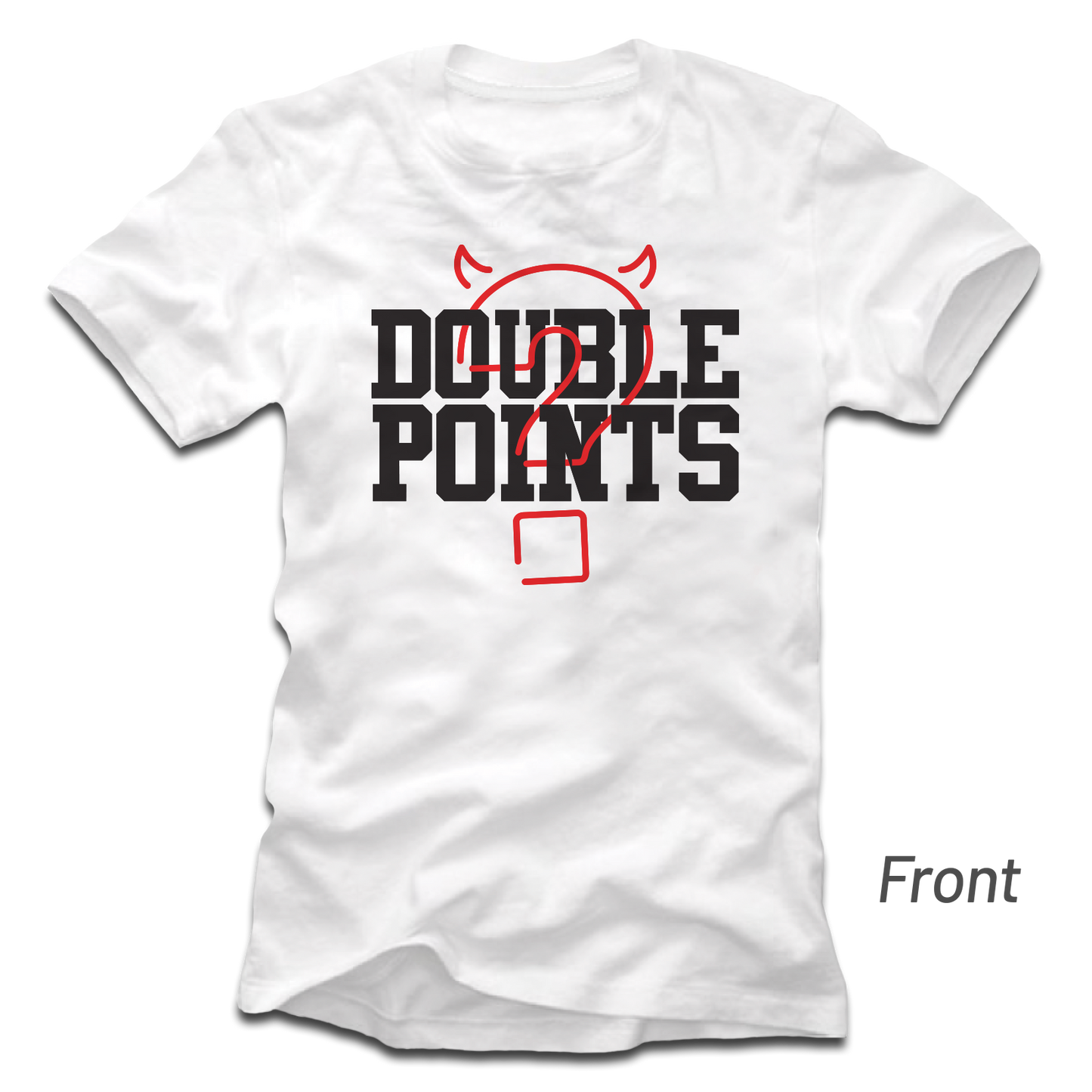 Double Points Tee - White